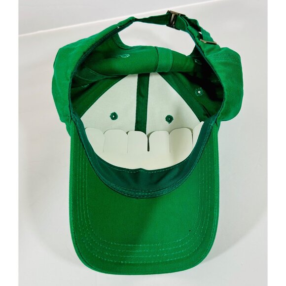 Mountain Dew Logo Green Adjustable Baseball Cap Cotton Unisex One Size Clean Sod - Picture 10 of 11